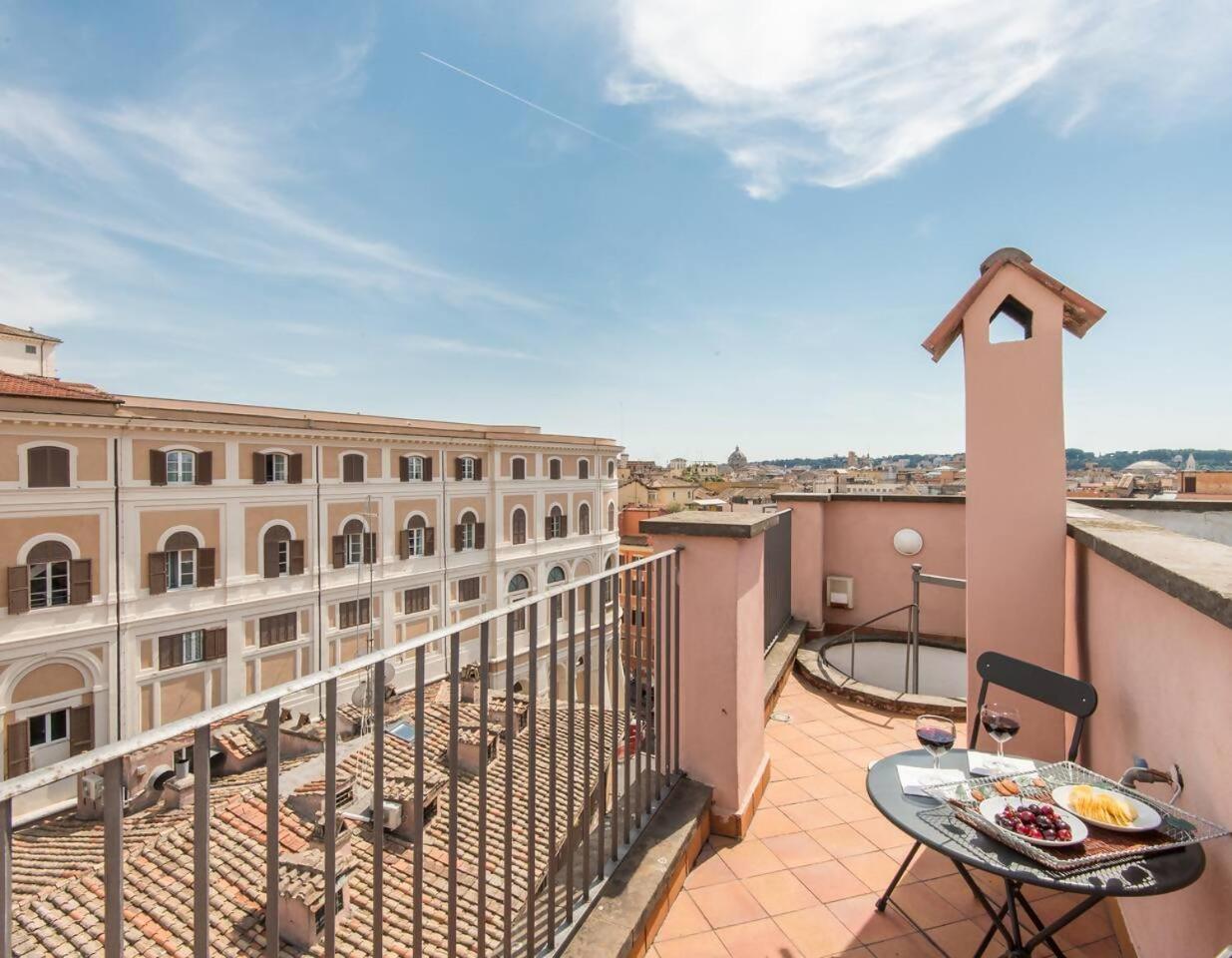 Апартаменти Trevi Luxury With Terrace Рим Екстер'єр фото